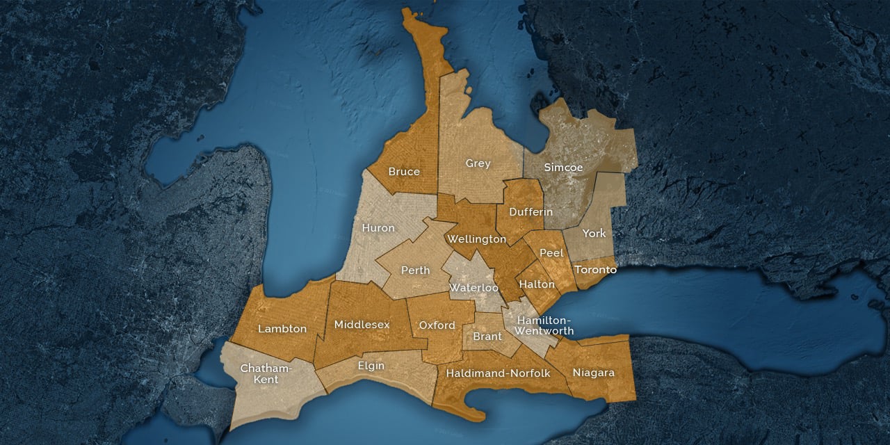 REAC Appraisals service area